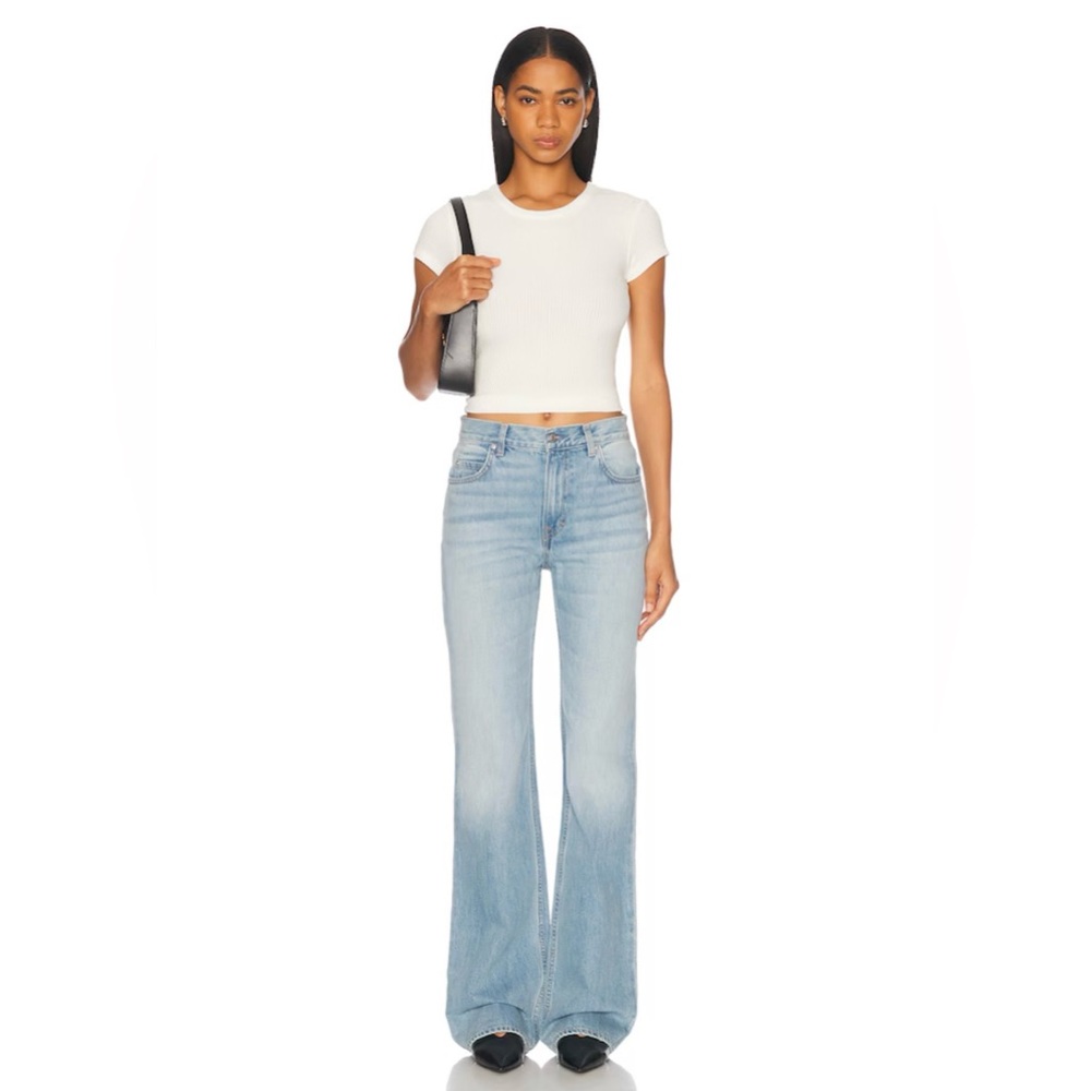 GRLFRND Danie Mid Rise Boot Jeans in York Blvd